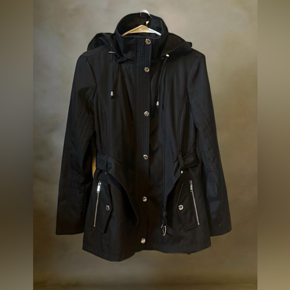 Michael Kors Black Jacket With Belt